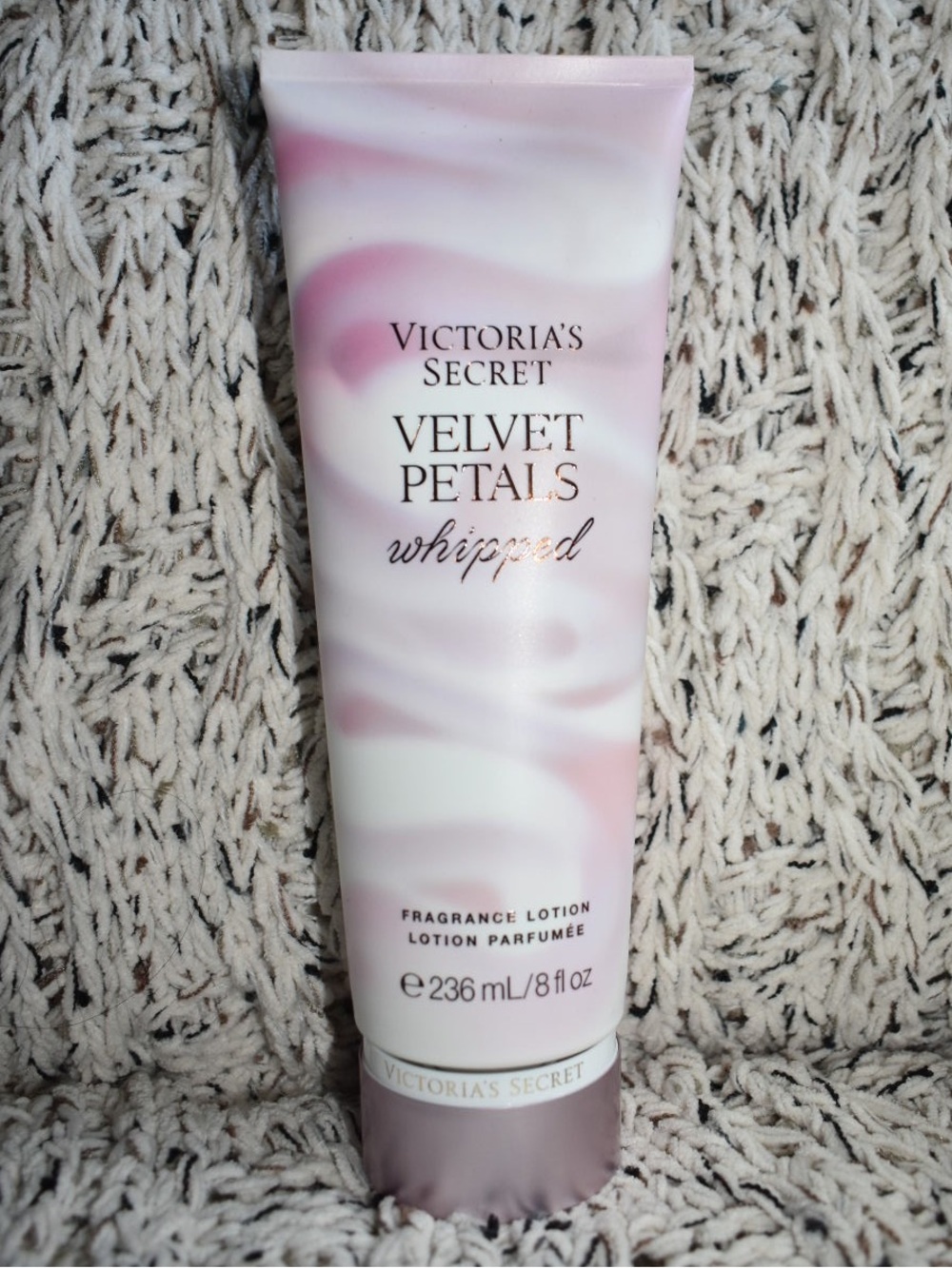 Velvet Petals Whipped Lotion — Pink & White